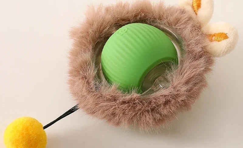 Pelota Rodante Automática para Gatos - Juguete Interactivo Recargable