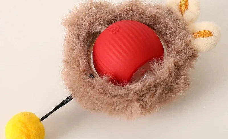 Pelota Rodante Automática para Gatos - Juguete Interactivo Recargable