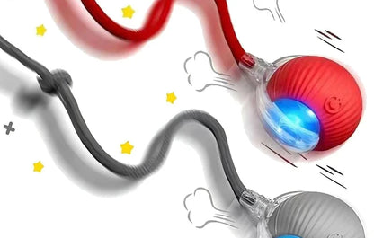 Pelota Rodante Automática para Gatos - Juguete Interactivo Recargable
